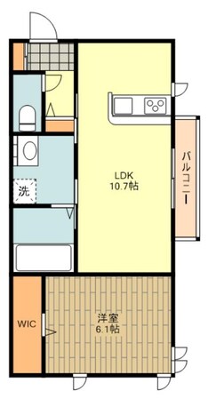 グレースレジデンスB棟の物件間取画像